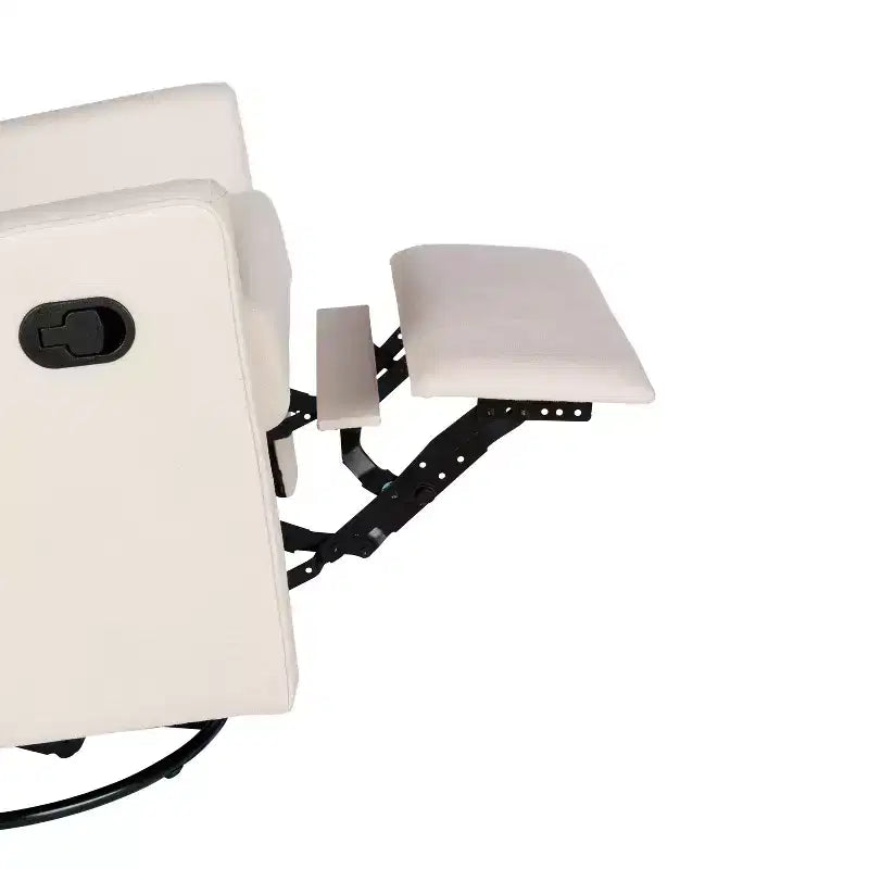 Poltrona reclinabile Flash Furniture Cash con base girevole, manuale girevole a 360 gradi, perfetta per soggiorno, camera da letto o cameretta dei bambini