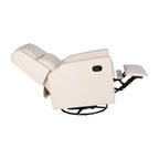 Poltrona reclinabile Flash Furniture Cash con base girevole, manuale girevole a 360 gradi, perfetta per soggiorno, camera da letto o cameretta dei bambini