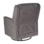 Poltrona reclinabile Flash Furniture Cash con base girevole, manuale girevole a 360 gradi, perfetta per soggiorno, camera da letto o cameretta dei bambini