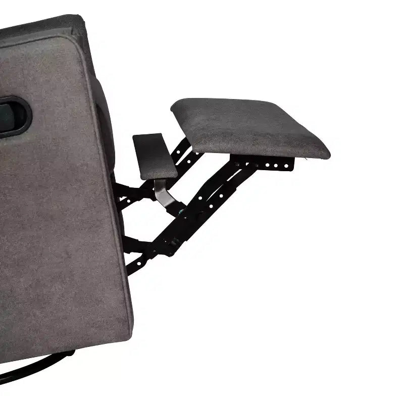 Poltrona reclinabile Flash Furniture Cash con base girevole, manuale girevole a 360 gradi, perfetta per soggiorno, camera da letto o cameretta dei bambini