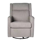 Poltrona reclinabile Flash Furniture Cash con base girevole, manuale girevole a 360 gradi, perfetta per soggiorno, camera da letto o cameretta dei bambini