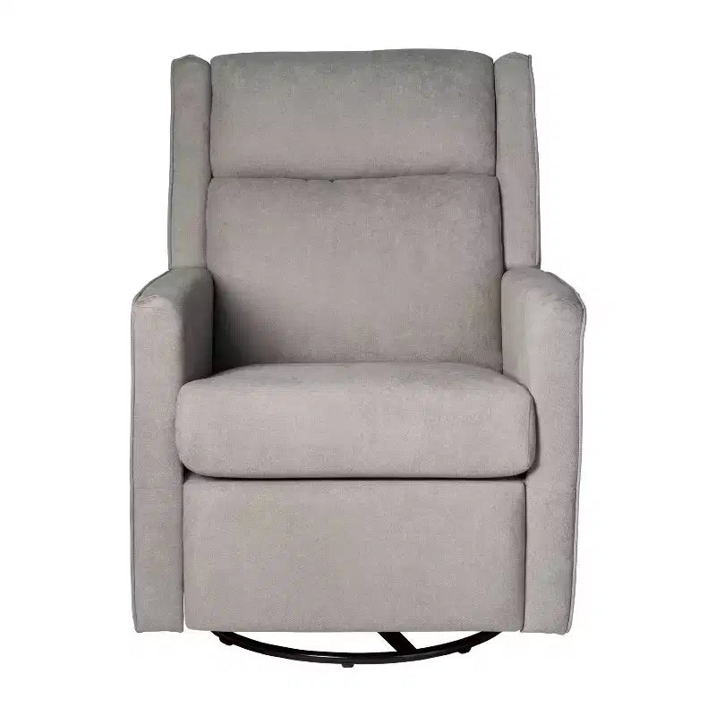 Poltrona reclinabile Flash Furniture Cash con base girevole, manuale girevole a 360 gradi, perfetta per soggiorno, camera da letto o cameretta dei bambini