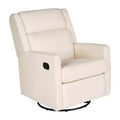 Poltrona reclinabile Flash Furniture Cash con base girevole, manuale girevole a 360 gradi, perfetta per soggiorno, camera da letto o cameretta dei bambini