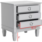 Comodino a 3 cassetti Kira - FOX6276 - Safavieh Couture