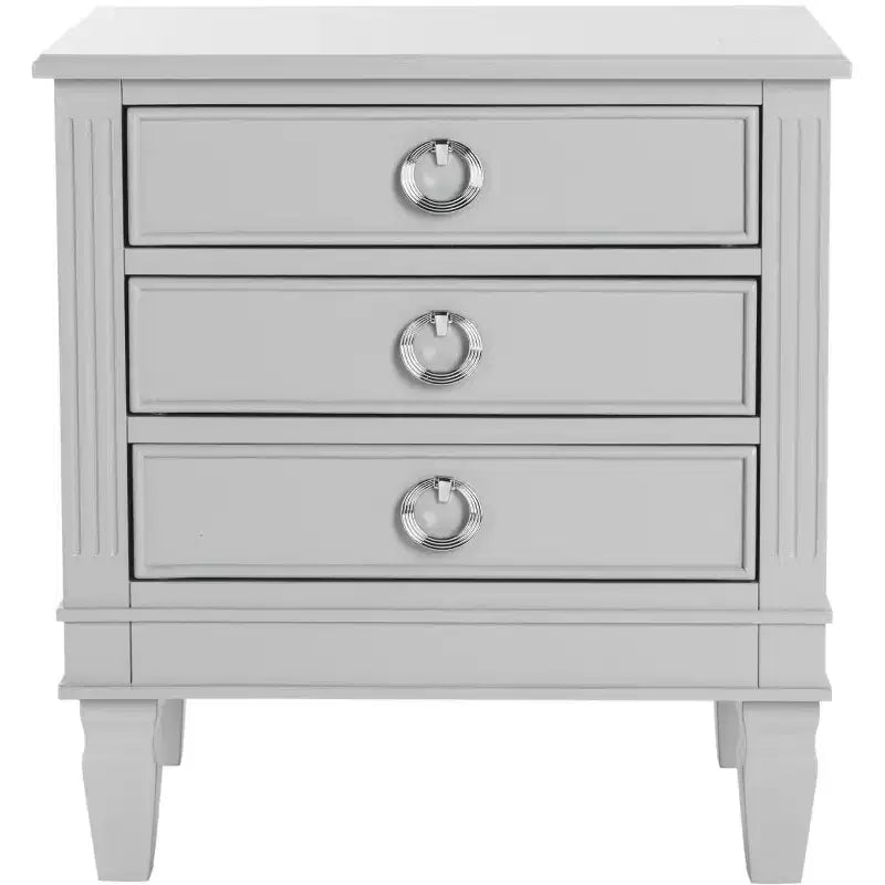 Kira 3 Drawer Nightstand - FOX6276 - Safavieh Couture