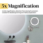 Specchio da parete illuminato a LED Aptations Kimball & Young Neo Modern