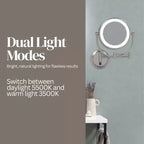 Specchio da parete illuminato a LED Aptations Kimball & Young Neo Modern