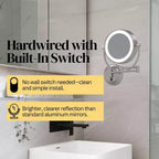 Specchio da parete illuminato a LED Aptations Kimball & Young Neo Modern