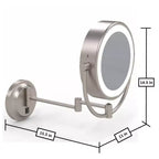 Specchio da parete illuminato a LED Aptations Kimball & Young Neo Modern