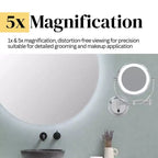 Specchio da parete illuminato a LED Aptations Kimball & Young Neo Modern