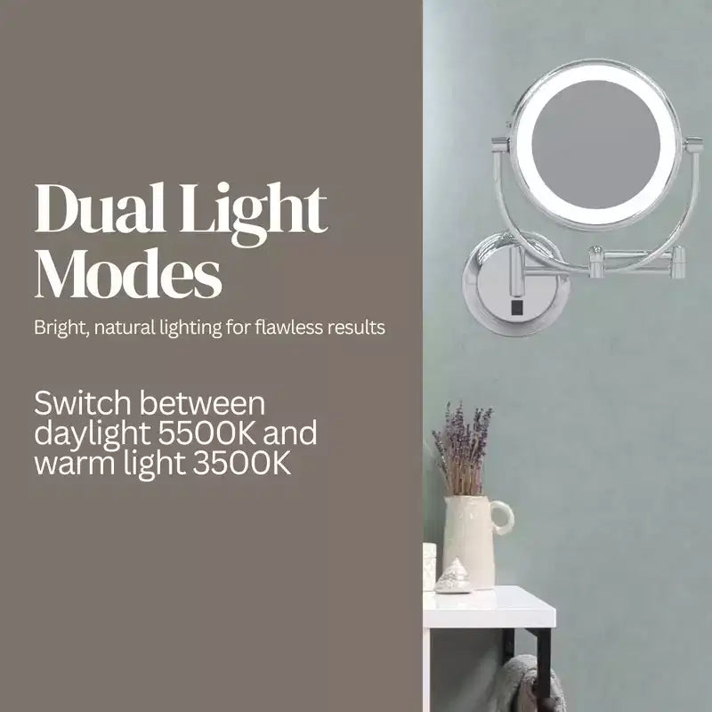 Specchio da parete illuminato a LED Aptations Kimball & Young Neo Modern
