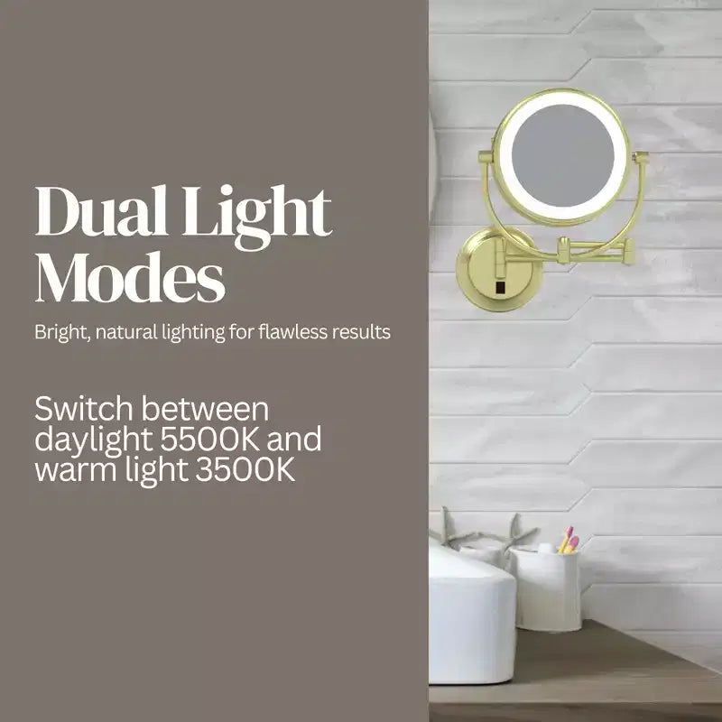 Specchio da parete illuminato a LED Aptations Kimball & Young Neo Modern