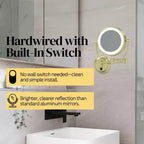 Specchio da parete illuminato a LED Aptations Kimball & Young Neo Modern