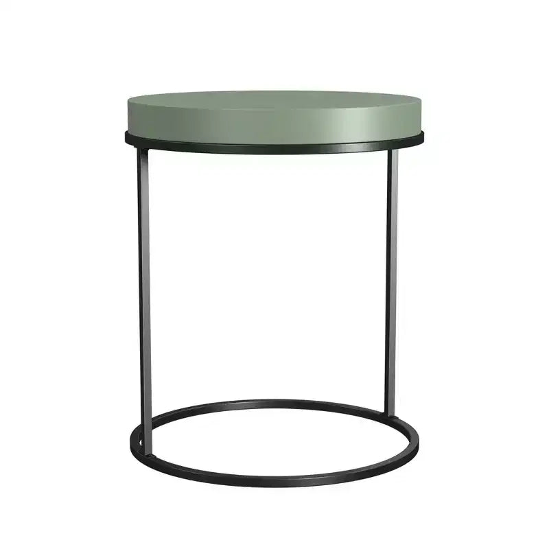 Tavolino d'appoggio rotondo Perry della collezione Cortney