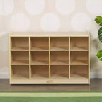 Mobile ECR4Kids con 12 scomparti per vassoi, 3x4, Arredo per la classe