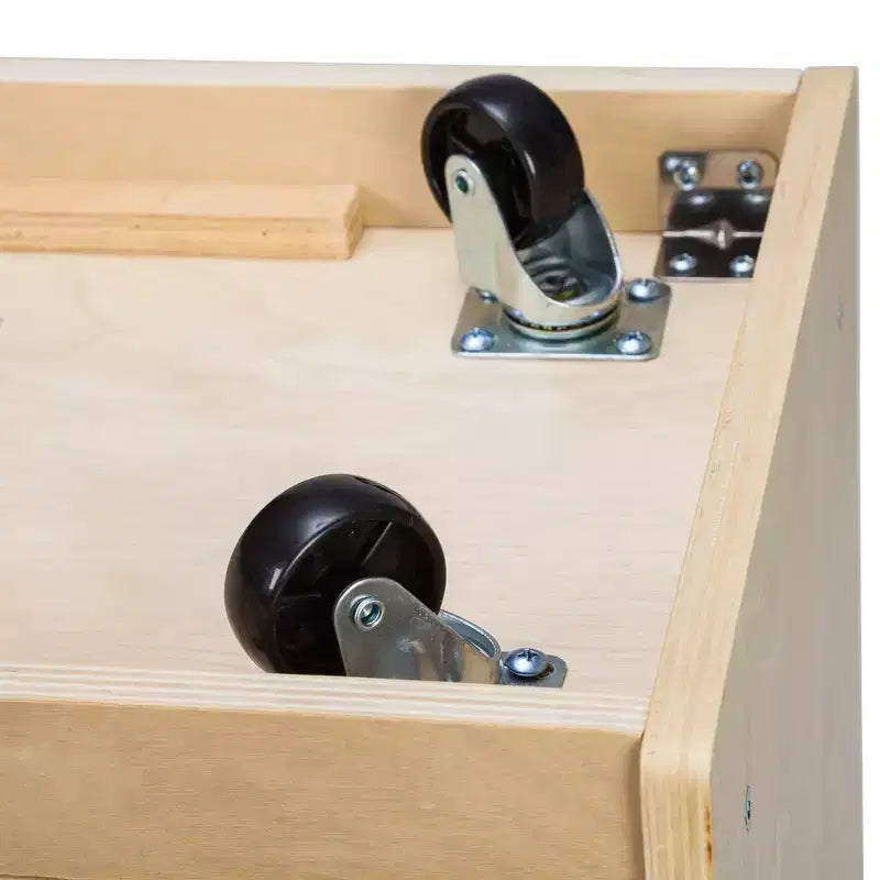 Mobile ECR4Kids con 12 scomparti per vassoi, 3x4, Arredo per la classe