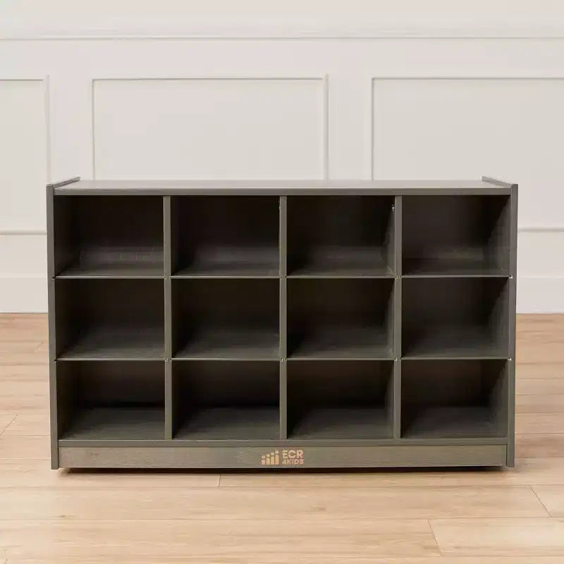 Mobile ECR4Kids con 12 scomparti per vassoi, 3x4, Arredo per la classe