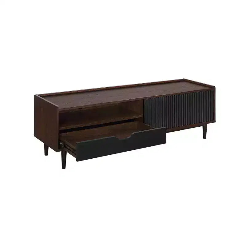 Mobile TV moderno scanalato Duane per TV fino a 55" - Manhattan Comfort