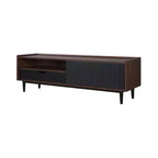 Mobile TV moderno scanalato Duane per TV fino a 55" - Manhattan Comfort
