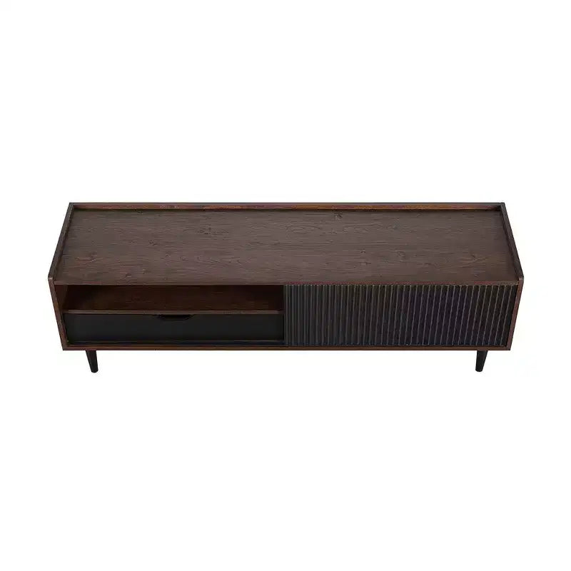 Mobile TV moderno scanalato Duane per TV fino a 55" - Manhattan Comfort