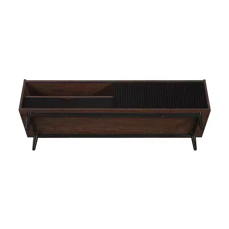 Mobile TV moderno scanalato Duane per TV fino a 55" - Manhattan Comfort