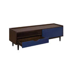 Mobile TV moderno scanalato Duane per TV fino a 55" - Manhattan Comfort
