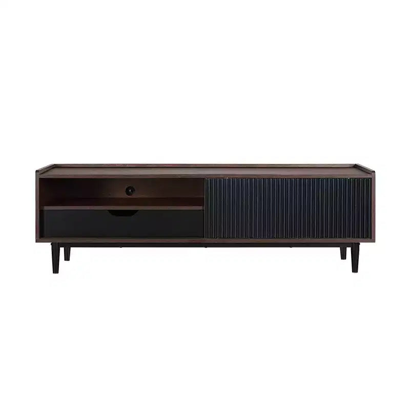 Mobile TV moderno scanalato Duane per TV fino a 55" - Manhattan Comfort