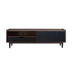Mobile TV moderno scanalato Duane per TV fino a 55" - Manhattan Comfort