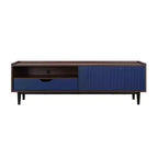 Duane Modern Ribbed TV Stand for TVs up to 55 - Manhattan Comfort