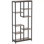 Tribesigns 6-Tier 8-Shelf Open Bookshelf
