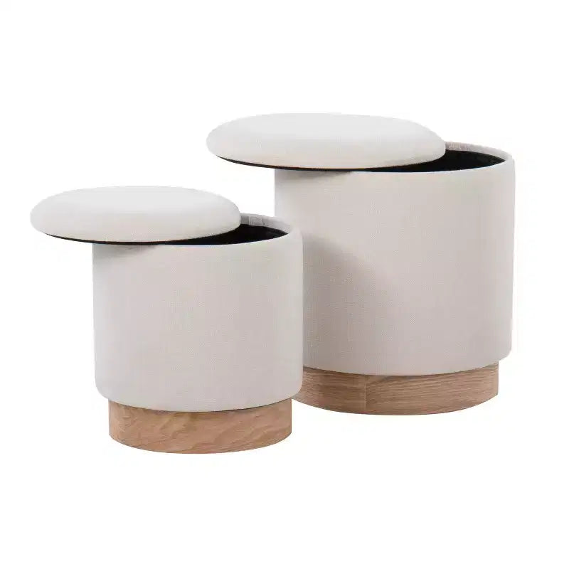 Set di pouf Marla Nesting - LumiSource
