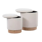 Set di pouf Marla Nesting - LumiSource