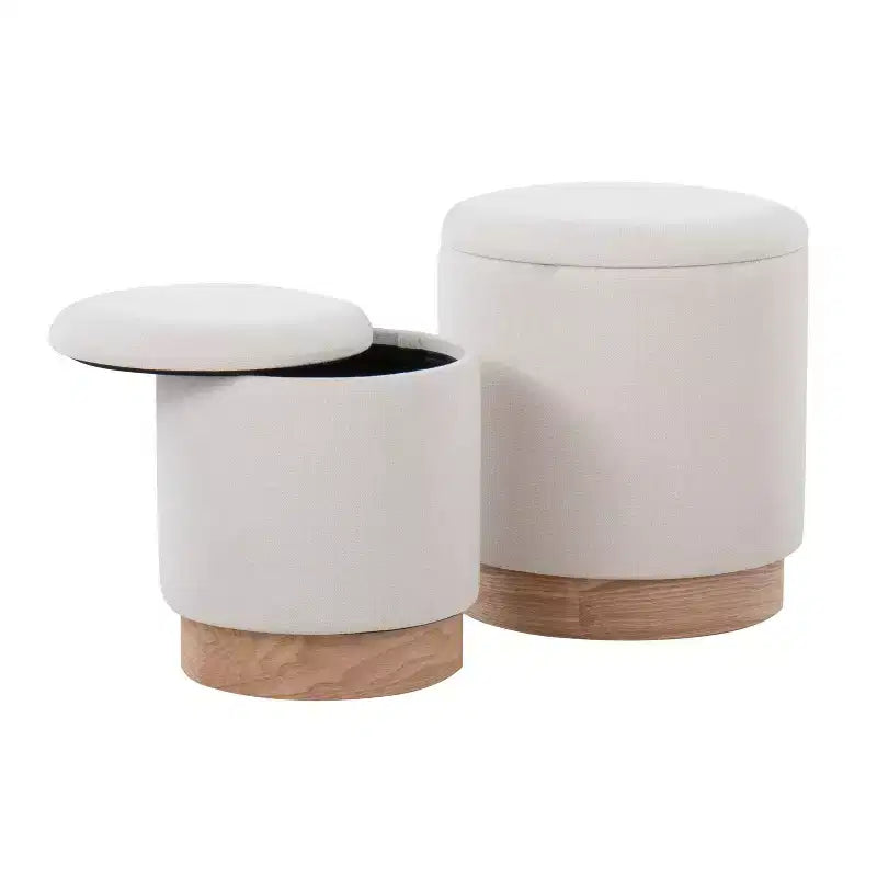 Set di pouf Marla Nesting - LumiSource