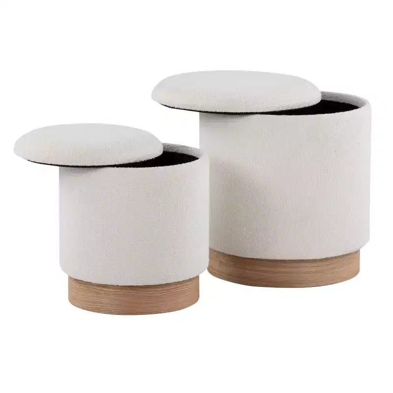 Set di pouf Marla Nesting - LumiSource