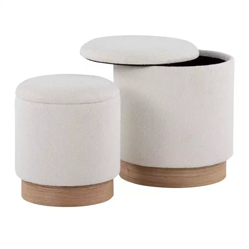 Set di pouf Marla Nesting - LumiSource