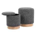 Set di pouf Marla Nesting - LumiSource