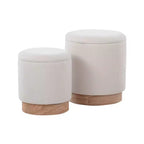 Set di pouf Marla Nesting - LumiSource