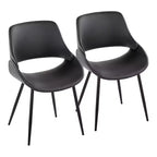 Set di 2 sedie da pranzo Fabrico - LumiSource