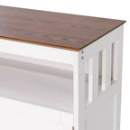 Merrick Lane Buffet e credenza con mobiletto e mensola superiore