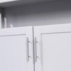 Merrick Lane Buffet e credenza con mobiletto e mensola superiore