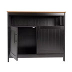 Merrick Lane Buffet e credenza con mobiletto e mensola superiore