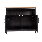 Merrick Lane Buffet e credenza con mobiletto e mensola superiore