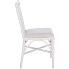Poltrona Christine con cuscino (set da 2) - ACH6507 - Bianco/Bianco - Safavieh