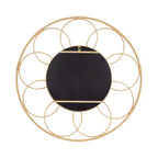 Specchio rotondo in rattan Cori 34x34 - Kate & Laurel All Things Decor