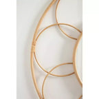 Specchio rotondo in rattan Cori 34x34 - Kate & Laurel All Things Decor