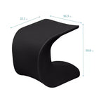 Sgabello a Trespolo ECR4Kids Wave Seat, Altezza Seduta 45.72 cm - 49.78 cm, Seduta Flessibile, Confezione da 2