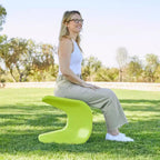 Sgabello a Trespolo ECR4Kids Wave Seat, Altezza Seduta 45.72 cm - 49.78 cm, Seduta Flessibile, Confezione da 2