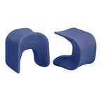 Sgabello a Trespolo ECR4Kids Wave Seat, Altezza Seduta 45.72 cm - 49.78 cm, Seduta Flessibile, Confezione da 2