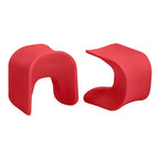 Sgabello a Trespolo ECR4Kids Wave Seat, Altezza Seduta 45.72 cm - 49.78 cm, Seduta Flessibile, Confezione da 2