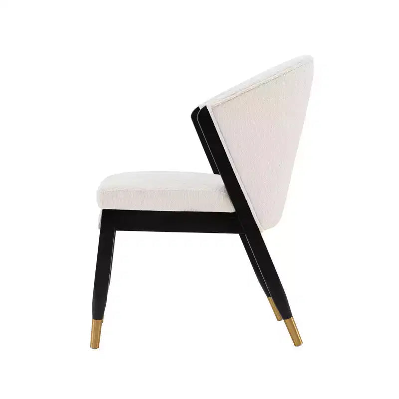 Set di 2 sedie da pranzo moderne Ola con rivestimento in bouclé - Manhattan Comfort